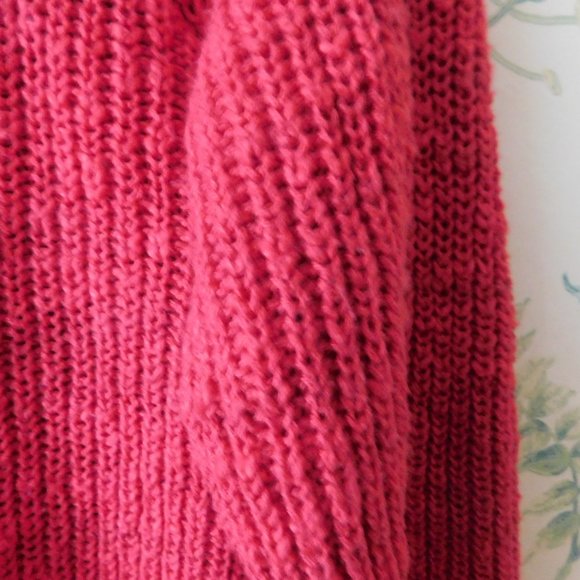 💕GAP Apple Red Cropped Soft Cotton Sweater 🌳🍃 - Picture 5 of 9